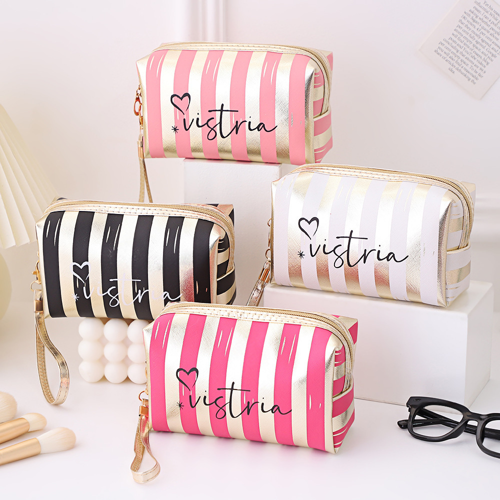 111-26Small fresh cosmetic large capacity portable skin care storage bag