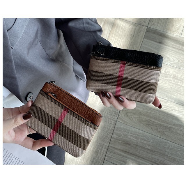 Free shipping designer Foreign Trade Small Wallet Women Coin Purse Zipper Compact Mini New 2025 Hot Genuine Leather Fashion Niche