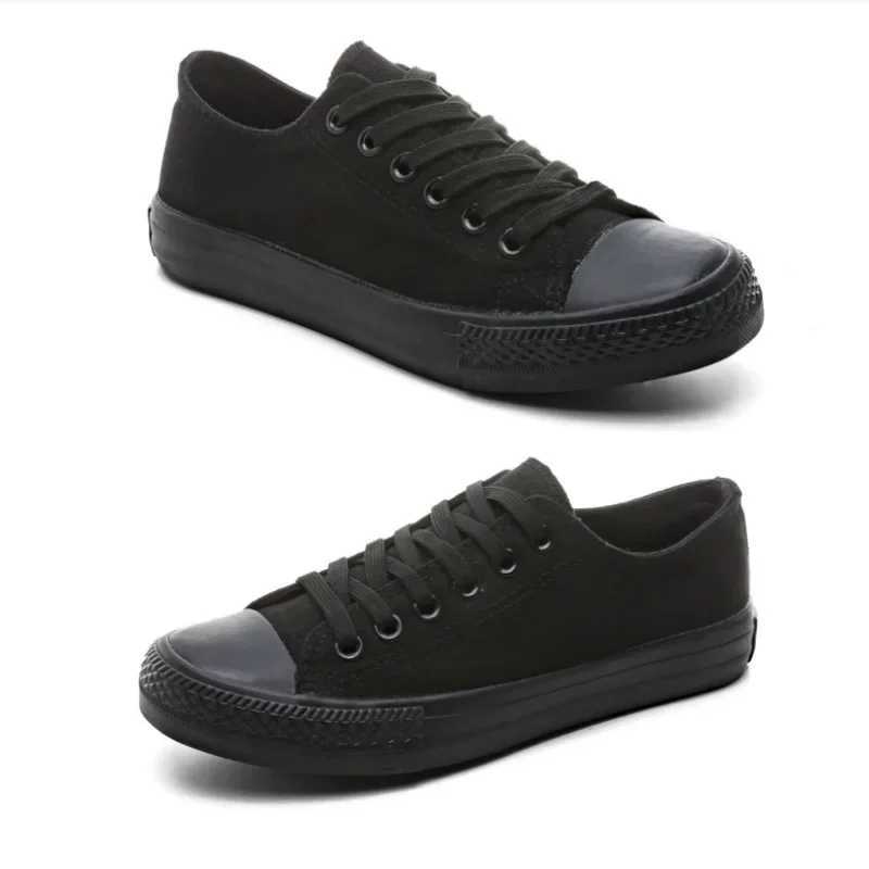 Designer Brand Mens and Womens Canvas Shoes Solid Color Couple Low Top Mens Casual Large Size Vcani Rubber Shoes Y250708