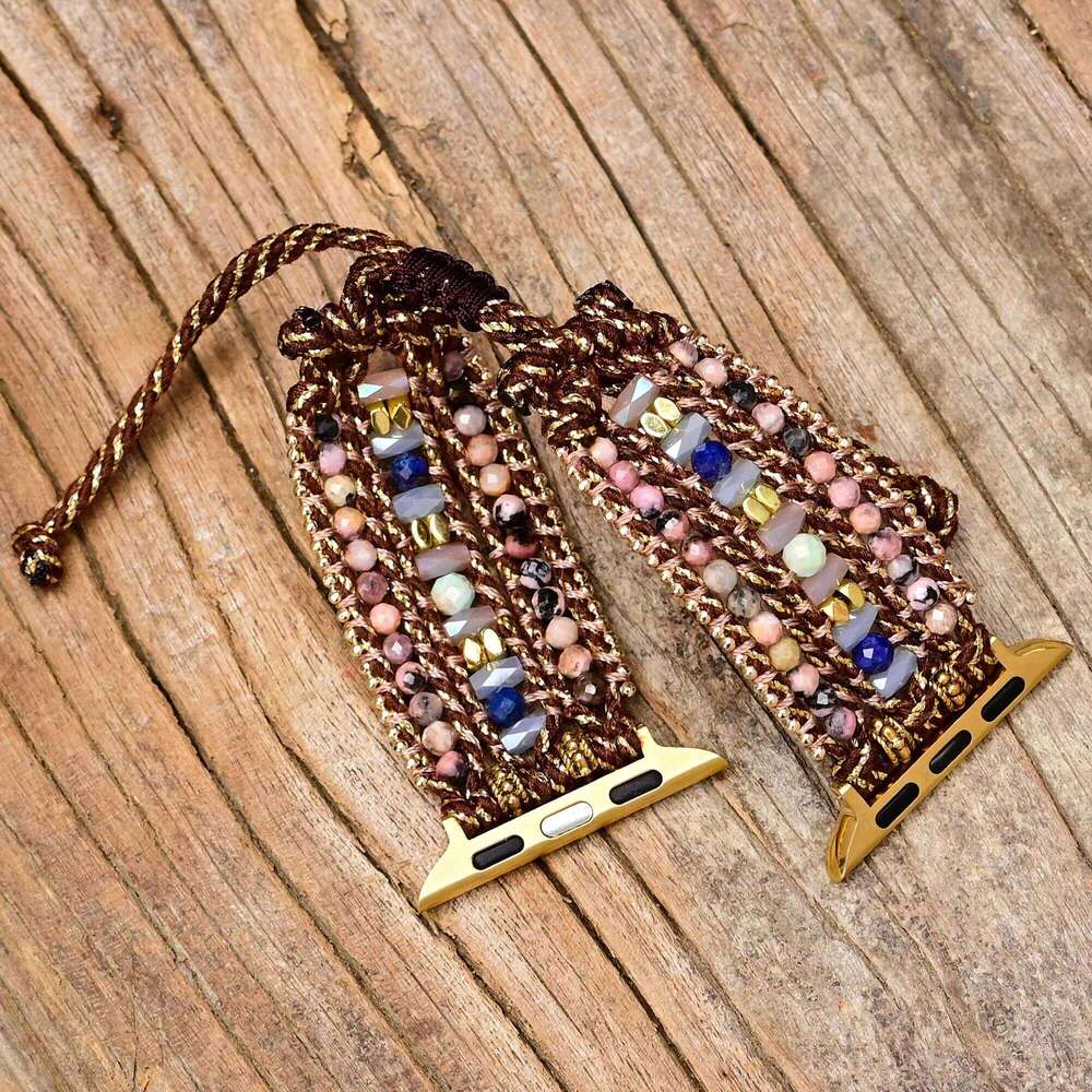 Red Stress Relief Single Pack Smart Charming Natural Stone Watch Band High Quality