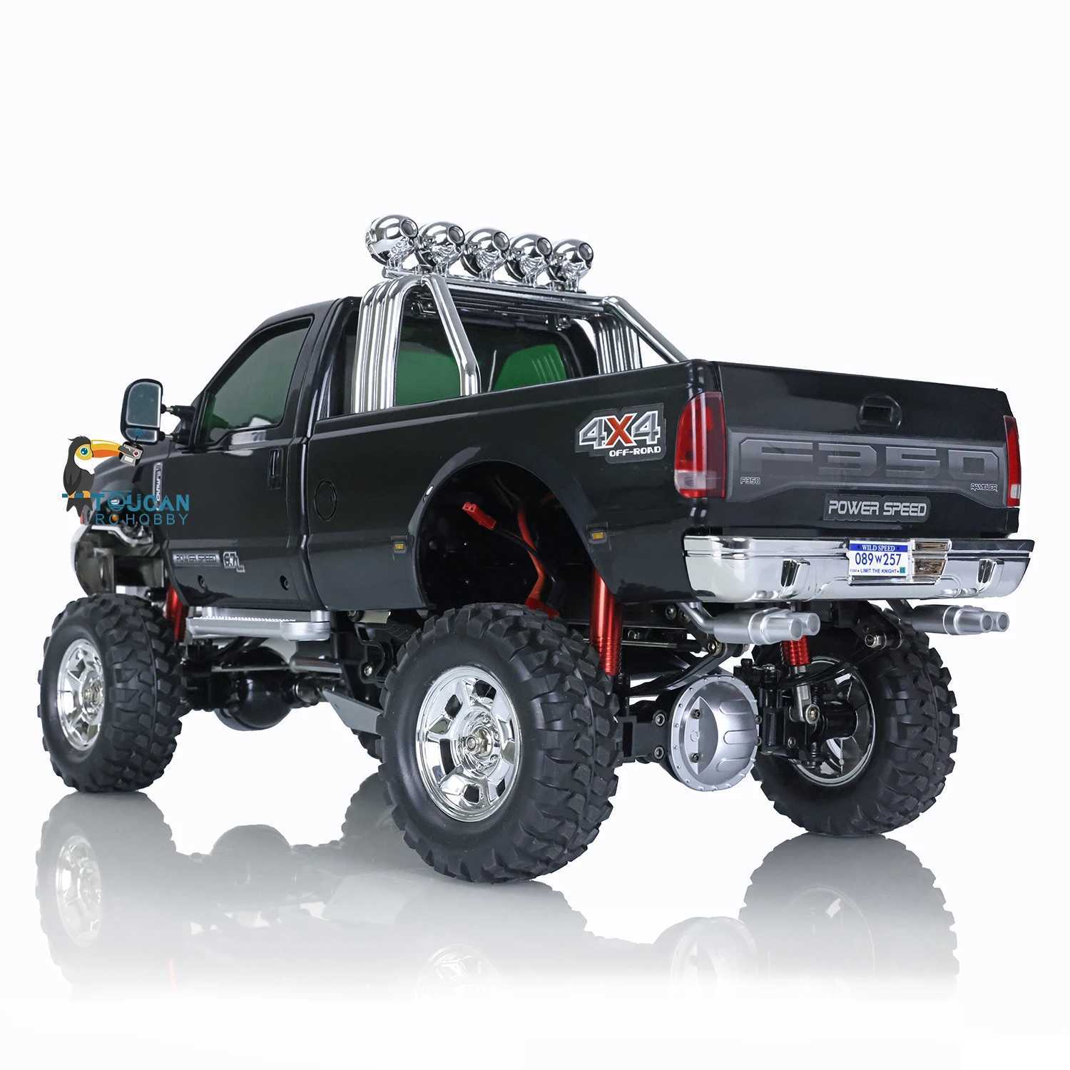 US Stock 1/10 HG P410 RC Pickup Truck 4*4 Rally Racing Crawler Car Model 2.4G Radio Motor ESC Outdoor Toy Model Gifts TH16939 Z250707