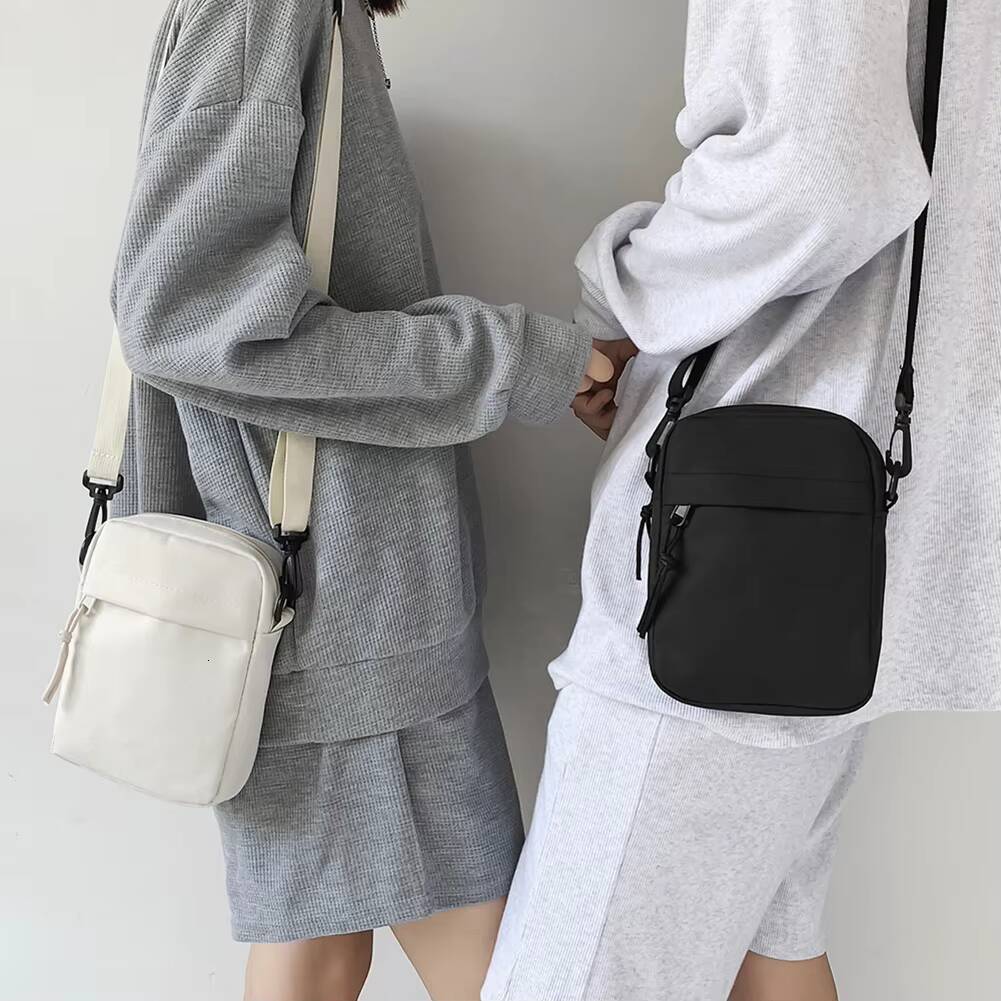 New Oxford Womens Crossbody Small Shoulder Handbags for Men Korean Solid Color Students Phone Mini Messenger Bags ddmynov