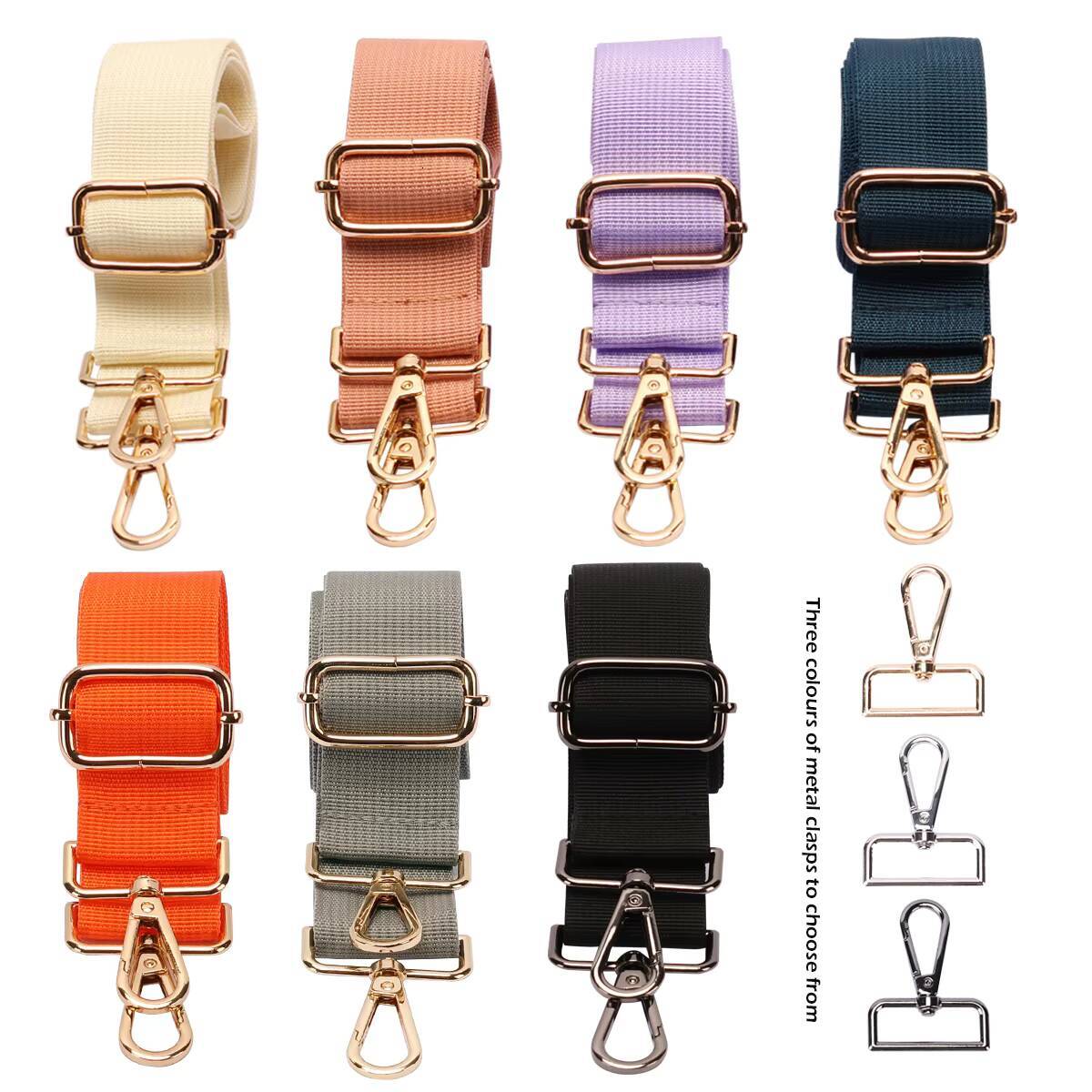 Adjustable Nylon Bag Straps Womens Crossbody Messenger Shoulder Bags Colored for Handbags Accessories Belts ddmynov