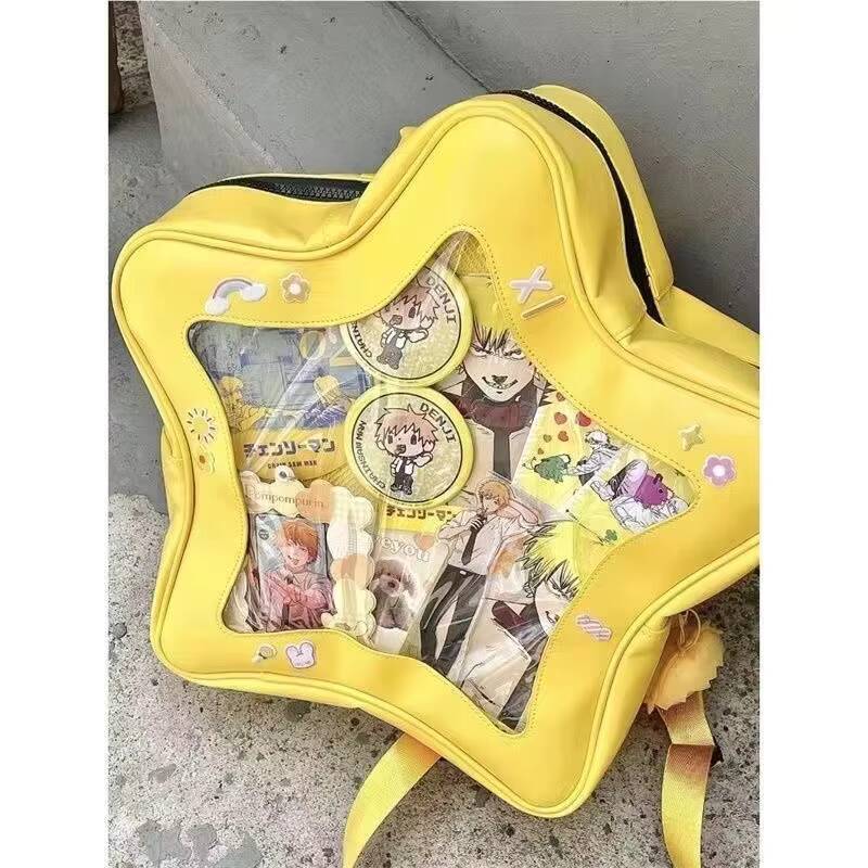 Original Cute Kawaii Ita Anime Five Pointed Star Two-dimensional Crossbody Street Fashion Ulzzang Shoulder Bag ddmynov