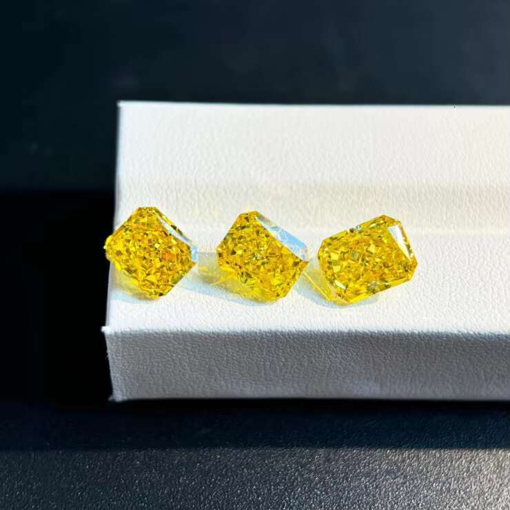 Wholesale 0.5ct 1ct 2ct 3ct 5ct Fancy Color Lab Grown Diamond IGI Certificated Excellent Cut Fancy Cut Lab CVD HPHT Diamond