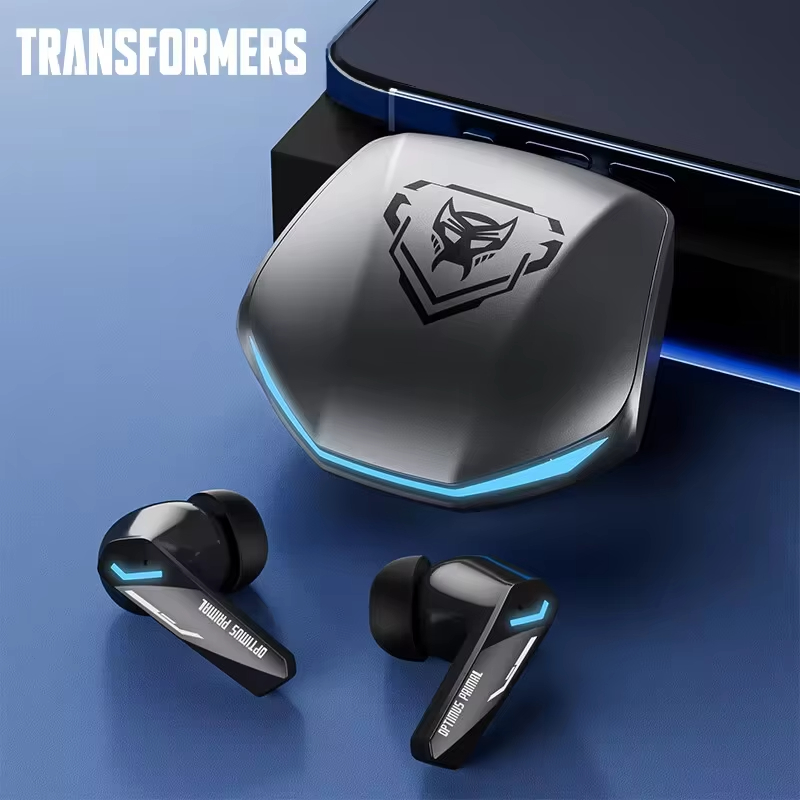 TRANSFORMERS TWS Bluetooth 5.4 Earphones Noise Reduction Headphones Gaming Music Dual Mode Sport Earbuds TF-T10