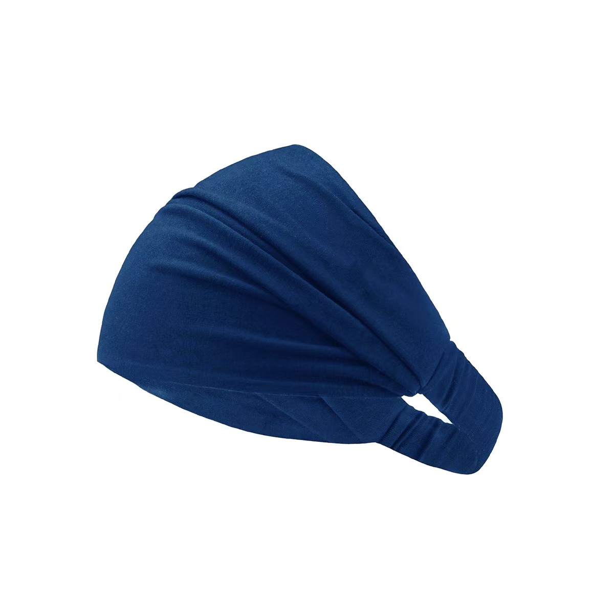 T1164 new solid color forehead protection top mercerized cotton bandage headscarf female popular single color headscarf