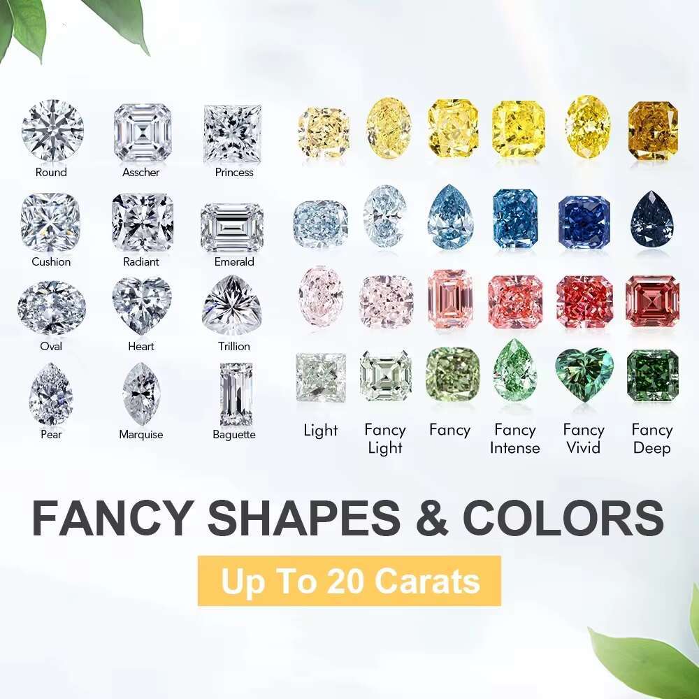 IGI Certified VS SI Synthetic Lab Grown Loose Diamonds Fancy Yellow Cushion Cut CVD Lab Created Yellow Diamond