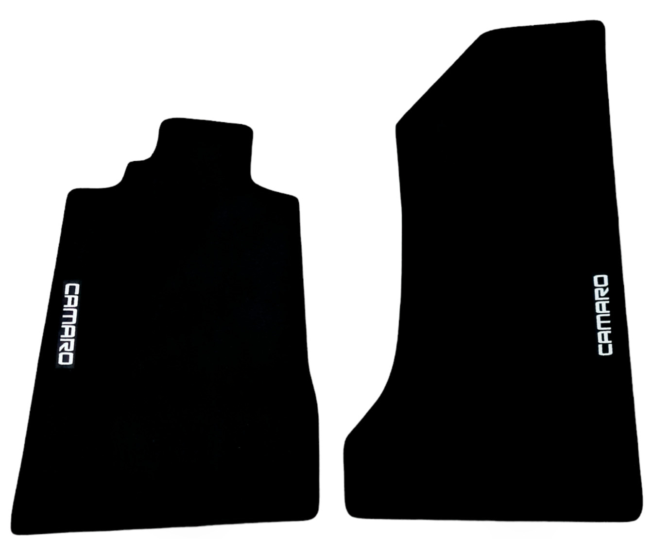 Front Car Floor Mats For Chevrolet Camaro Velour Waterproof Carpet Auto Liners