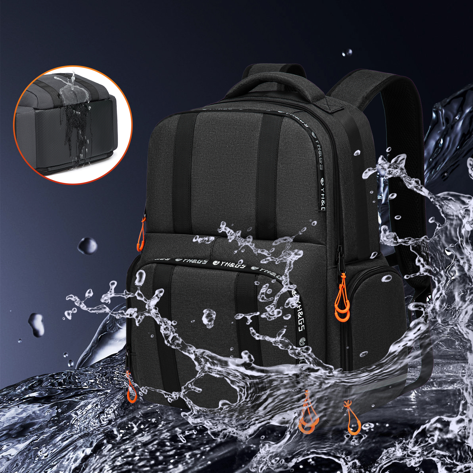 Carry Backpack Compatible with Xbox Series X/S Console, Travel Carrying Case with Multiple Storage Pockets for Xbox Controllers