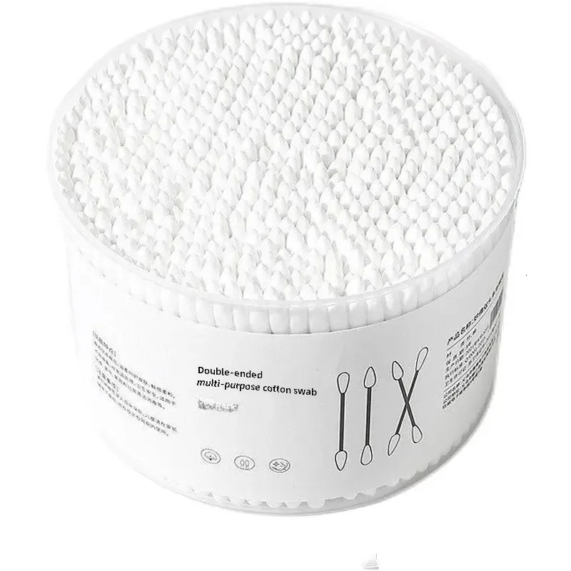 Wholesale Disposable Double-Ended Cotton Swabs Cosmetic Use Pointed End Sanitary Wooden Cotton Sticks Boxed Bagged Cotton Q Tips 250630