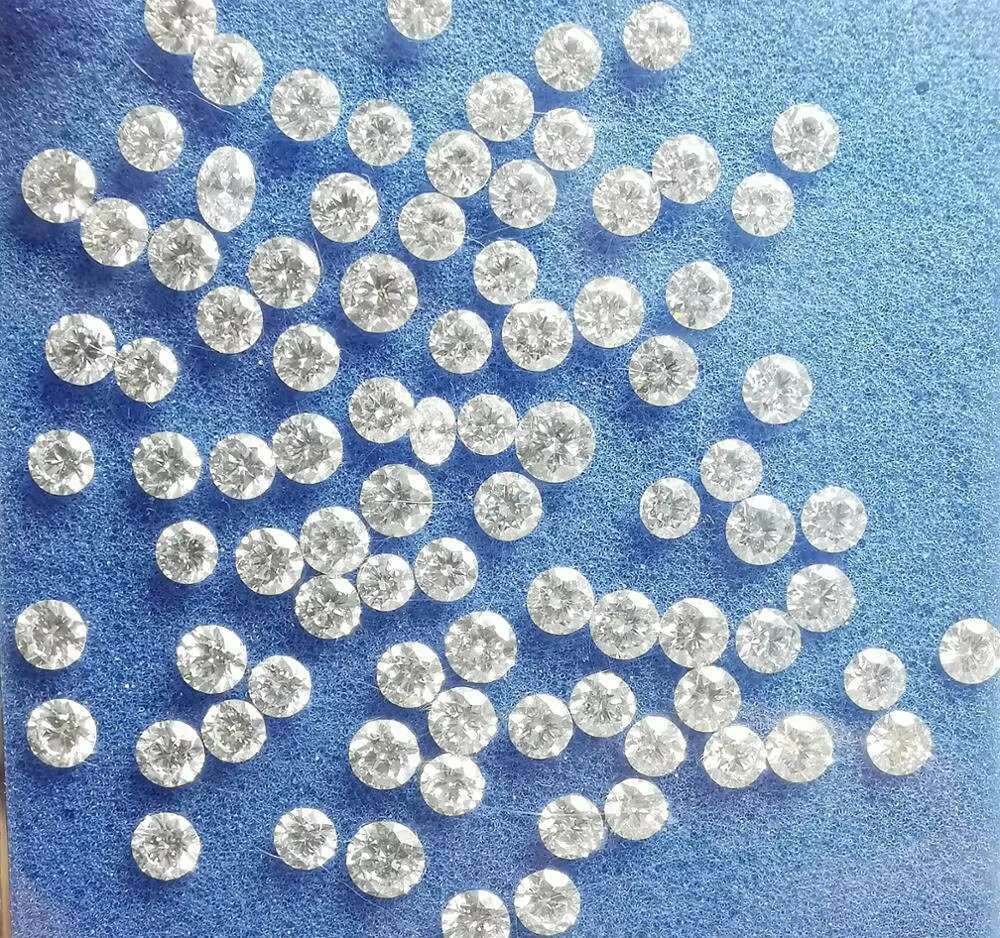 Wholesale Lab Grown Diamonds 4.3mm 0.30ct Size FGH VVS VS SI Round 3EX Cut CVD Loose For Sale Non Certified synthetic Melee