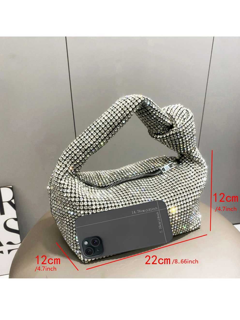 Handle s Evening bag Crystal Bags for Women Purses and Handbags Luxury Designer banquet bag