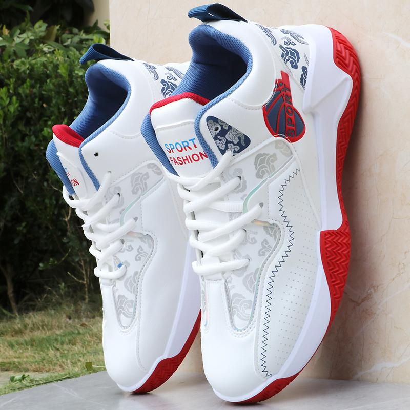 New Basketball Shoes Men High-top Sports Cushioning Hombre Athletic Male Shoes Comfortable Black Sneakers zapatillas Hot Sale