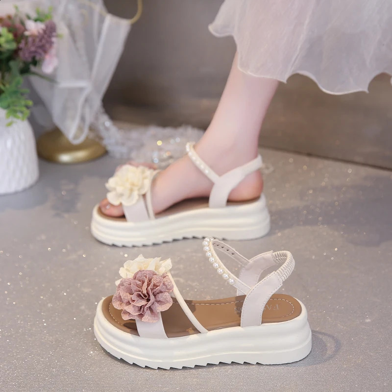 5133 Summer y Heel Flower Women Sandals 250703