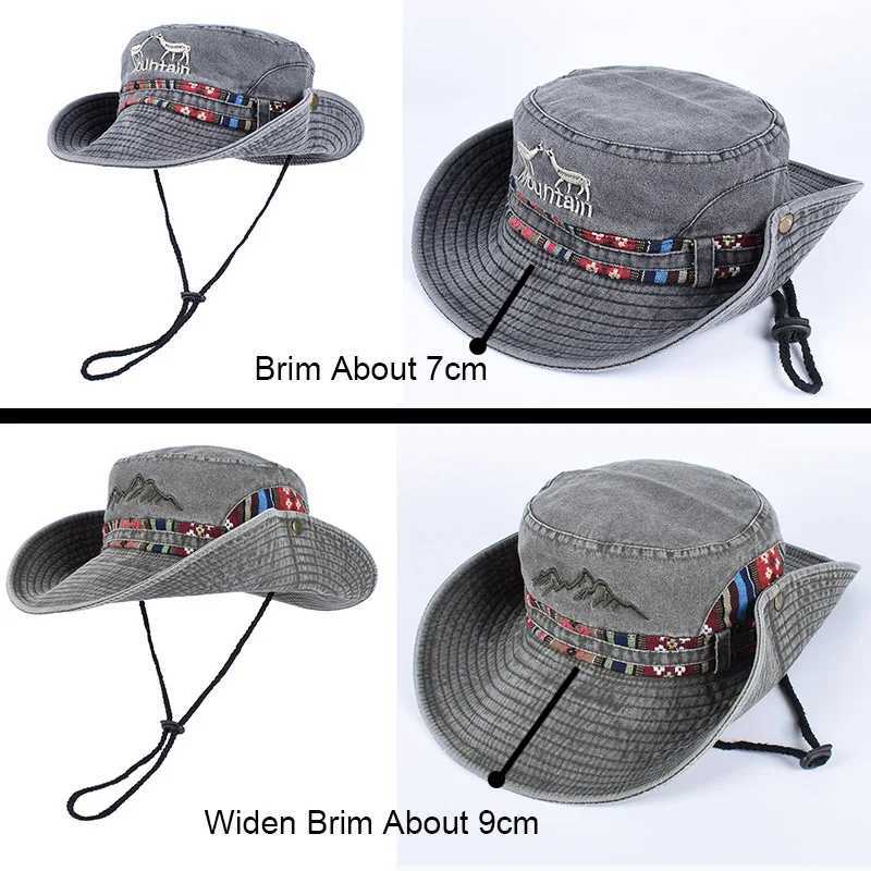 2025 Summer Mens Panama Hat Women Beach Sun Protection Bucket Hat Retro Letter Embroidered Bob Fisherman Hats Visor Fishing Cap Y250707