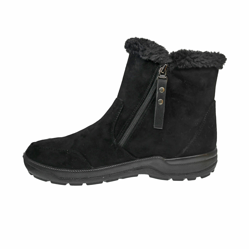 Women's Insulated Winter Boots with Faux Fur Liner and Convenient Zipper Entry