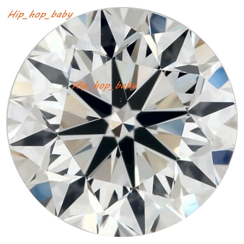 Lab Grown Diamond Synthetic Lab Grown 4 Carats HPHT CVD White Loose Polished Diamond IGI Certified Round Shape Diamond