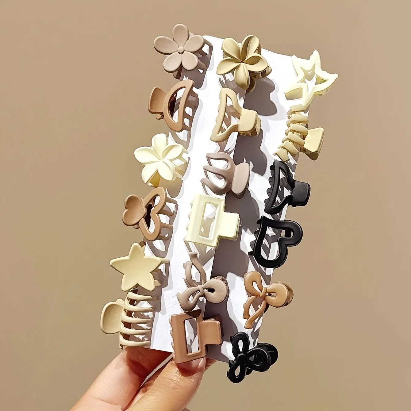 10/20/30pcs Beige Mixed Pack Small Clips Cute Girl Accessories - Perfect for Daily Use Special Occasions or Travel Gifts Y250707
