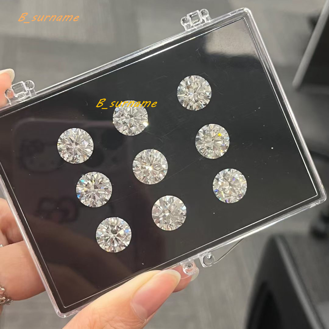 Limited Time Special Offer 1ct Round Cut GRC Loose Lab Grown Diamond E F G VS SI Lab HPHT/CVD Diamond for Jewelry Making