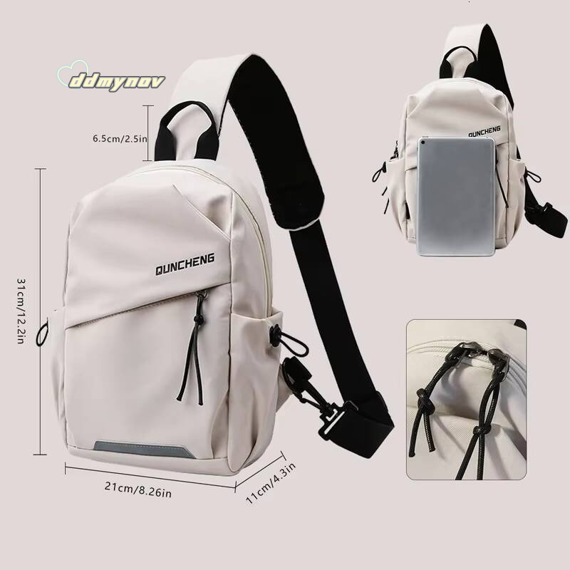 Crossbody Mens Single Shoulder Small Backpack Chest Bag Womens Cycling Sports Mountain Climbing Boys Tablet Lightweight Mo ddmynov