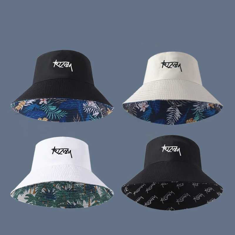 Double-sided Big Head Fisherman Hat Mens Spring and Summer Style Bucket Hat Womens Face Highlighting Small Sun Hat Basin Hat Y250707
