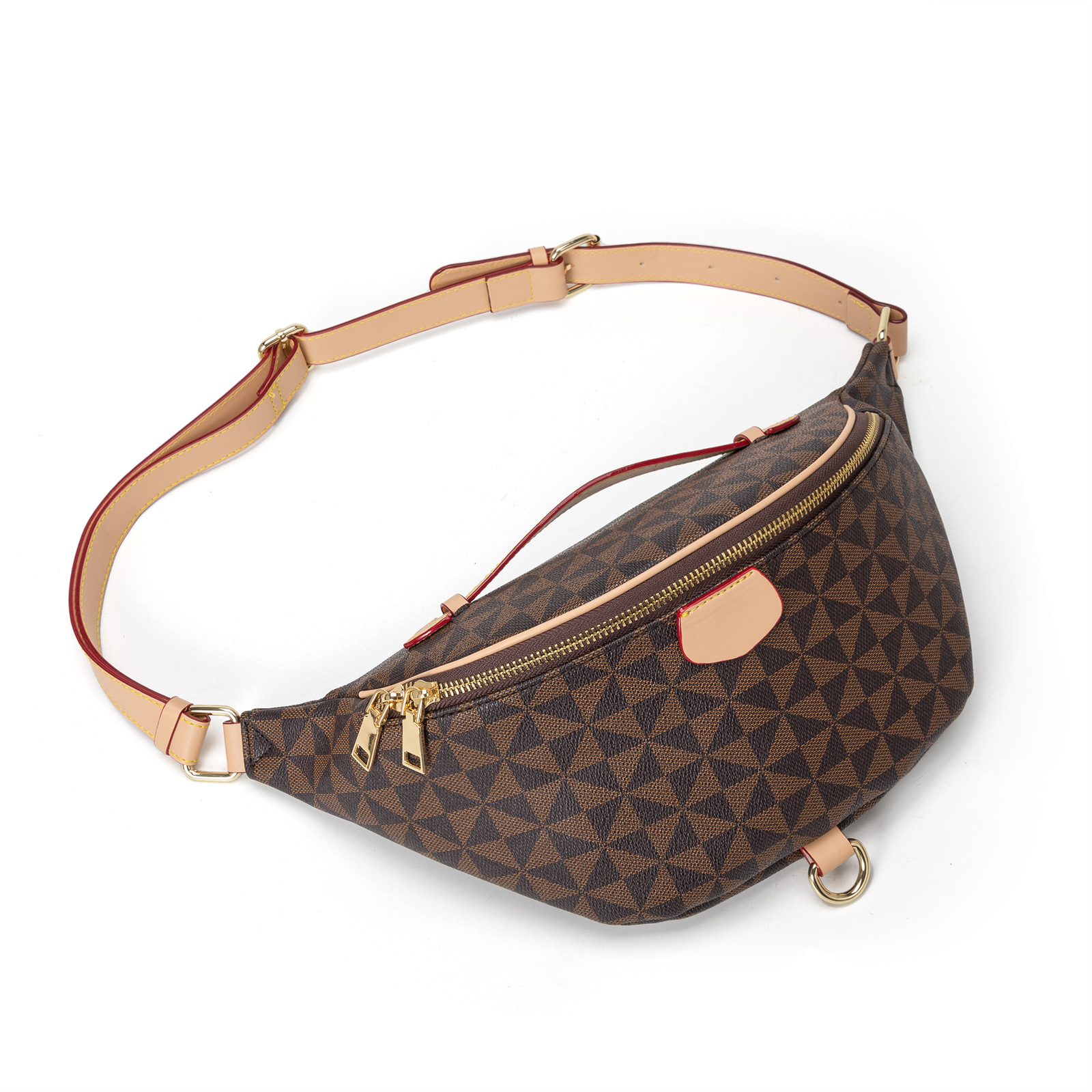 Lacel Urwebin 2025 New Street Trend Unisex Waist Casual Chest Crossbody Single Shoulder Dumpling Bag