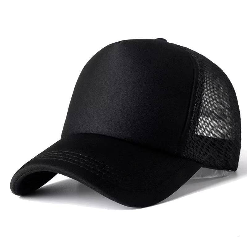 COKK Mesh Baseball Adjustable Snapback Hats For Women Men Unisex Hip Hop Trucker Cap Dad Hat Sponge Soft Breathable Black ddmythur