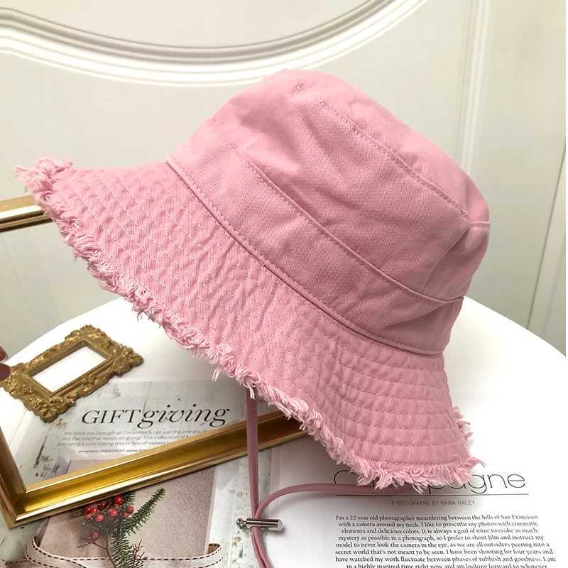 Hairy Fisherman Hat Womens Summer Style Sun Shading Spring and Autumn New Travel Sun Hat Beach Sun Protection Y250707