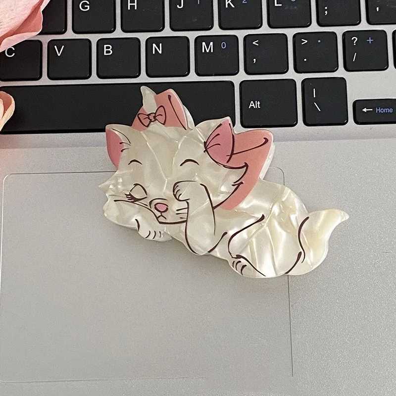 Creative Cute Cartoon Cat Hair Clip Animal Acetate Claw Clip Girls Crab Hair Clip Personality Clip Hair Accessories for Women Z250707