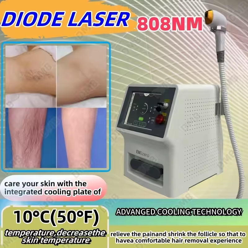 Professional Diode Laser Hair Removal Machine Alexandrit 3 Wave 755 808 1064 White Ice Titanium Laser Epilato