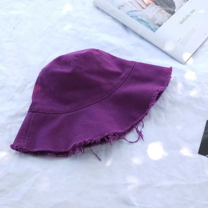 irls Hairy Fisherman Hat Summer Japanese Style Small Fresh Art Versatile Sunshade Hat Y250707