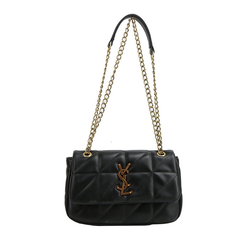 Designer High-End Feel 2025 New Korean Style Elegant Quilted Flap Crossbody Fashion Chain Shoulder Niche Light Luxury Women's Bag