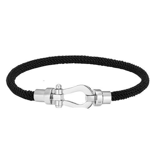 High Quality Chain Gold-Plated Horseshoe Iron Bracelet Banquet Men's Women's Jewelry Set Gift
