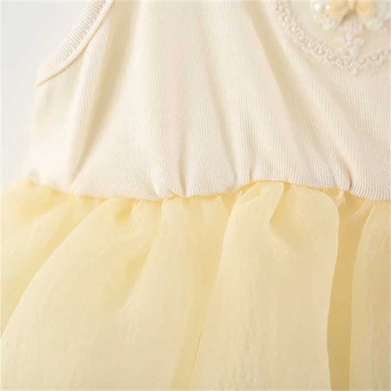 Adorable Summer Newborn Baptism Dress SLeeveless Baby Girl Kid Birthday Party Fairy Dresses Sweet Butterfly 0-3 Children Costume R250707