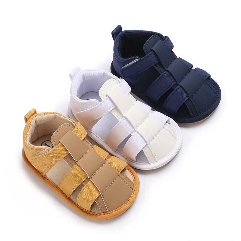 Casual Solid Color Sandals for Baby Boys Breathable Lightweight Walking Shoes for Spring Summer Comfortable Walking Shoes 0-18M R250707