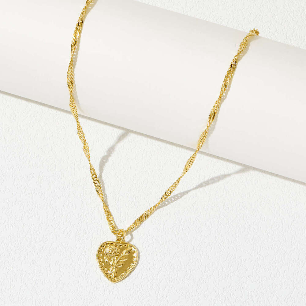 DHcollections Wind Pendant Fashion Niche Design Creative Personality Necklace Internet Celebrity Collarbone Chain Gold Jewelry for Women
