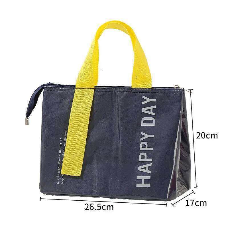 Insulated Lunch hickened Aluminum Foil Camping Ice Pack Children School Bento Picnic Food Storage Tote Bag