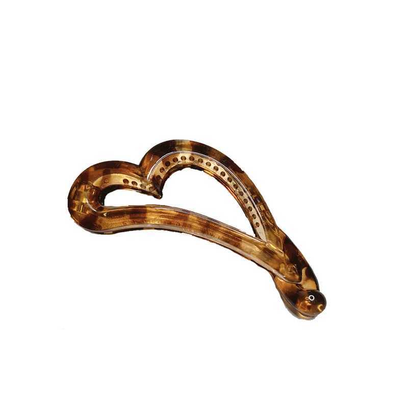 AWAYTR Vintage Banana Clip for Curly Long Straight Short Hair Claw Women Girls Hair Styling Ponytail Holder Hairpin Clamp Grip Y250707