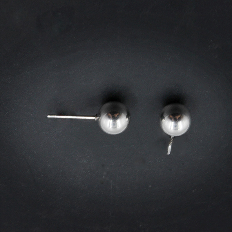 INS Style Square Shape Titanium Steel Jewelry: Elegant Earrings Featuring Sparkling Zirconias for Personalized Chic Look TM0006