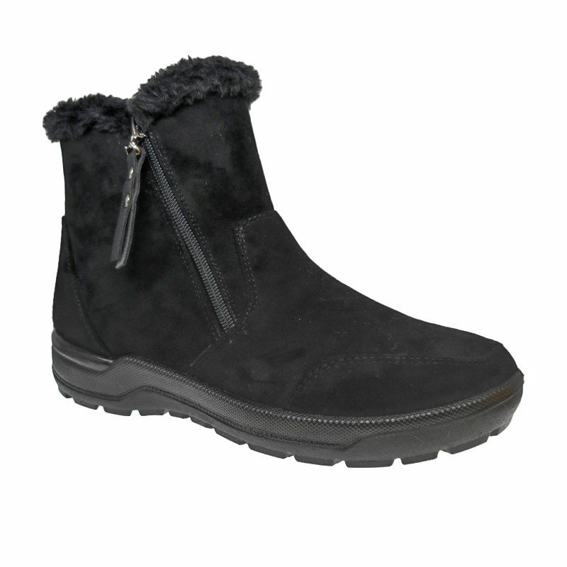 Women's Insulated Winter Boots with Faux Fur Liner and Convenient Zipper Entry