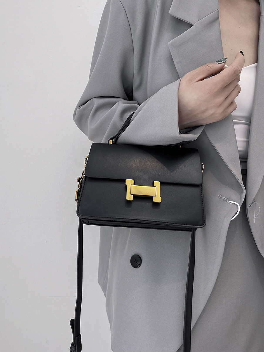 Luxury Designer Women's 2025 Solid Color Square Bag - Korean Fashion Chic Crossbody Shoulder Handheld Purse Premium Free Shipping
