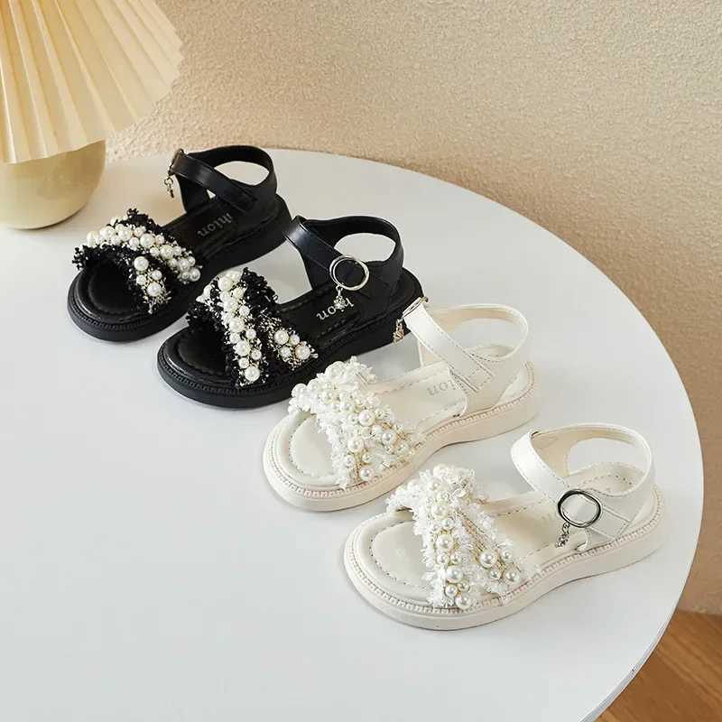 Girls sandals Summer childrens non-slip soft-soled princess beach shoes Fashion sandals for little girls z250708ZIEG