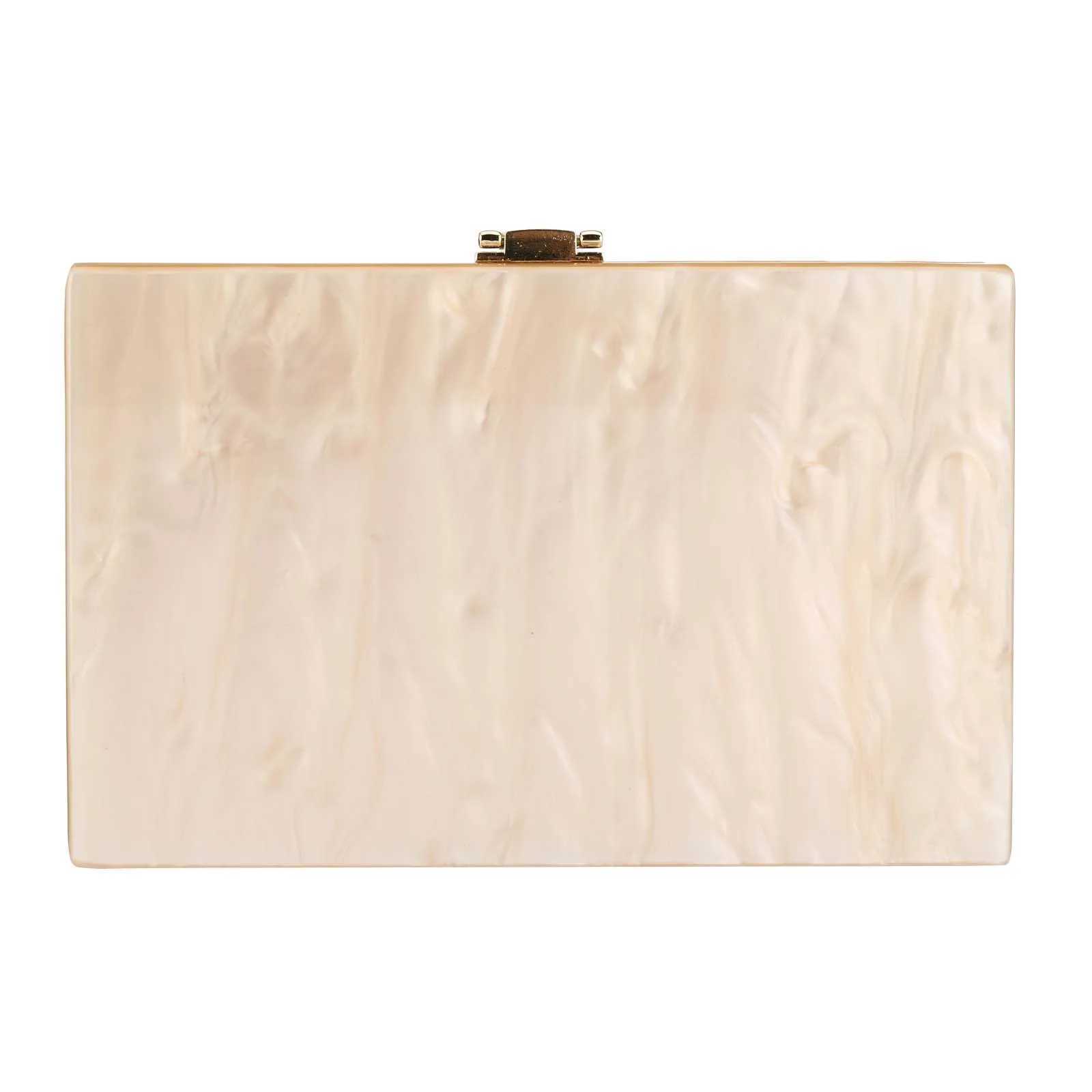Free shipping Trendy Bags Women Handbags Beige Striped Acrylic Luxury Party Evening Bag Woman Casual Cute Box Clutch