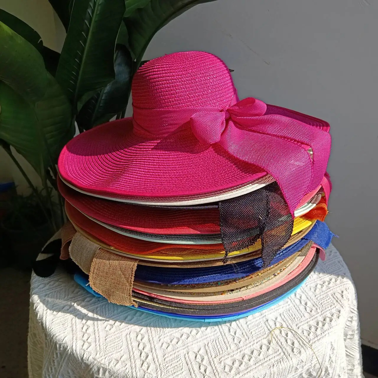 Summer Straw Hat Large Brim Outdoor Sun Protection Travel Vacation Foldable Beach for Women 250707