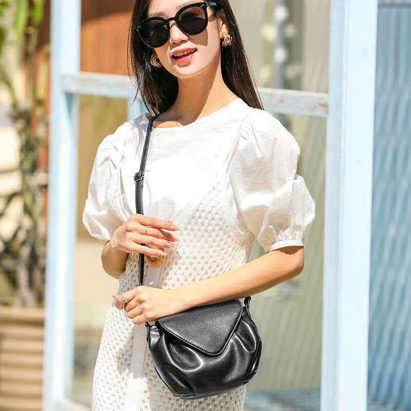 Fashionable cloud bag new handbag single shoulder pleated crossbody women's bags small bag casual commuting