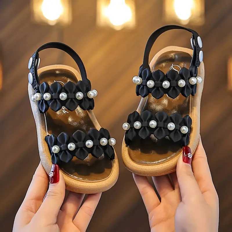 30% OFF Trendy Cute Solid Color Open Toe Sandals for Girls Breathable Lightweight Sandals for All Seasons R250707