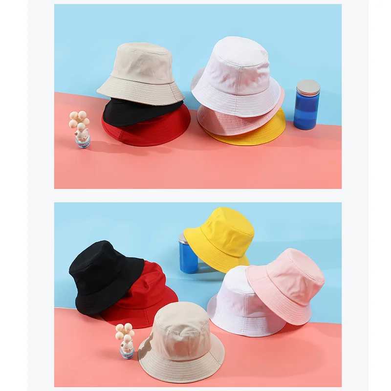 Custom DIY Bucket Hat for Men Women Summer Sun Hat Fishing Hat Panama Fold Outdoor Fisherman Hat Designer Cap Men Y250707