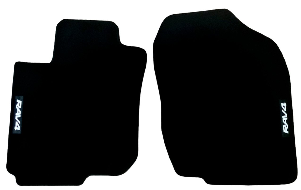 Front Car Floor Mats For Toyota RAV 4 Velour Waterproof Rugs Carpet Auto Liners