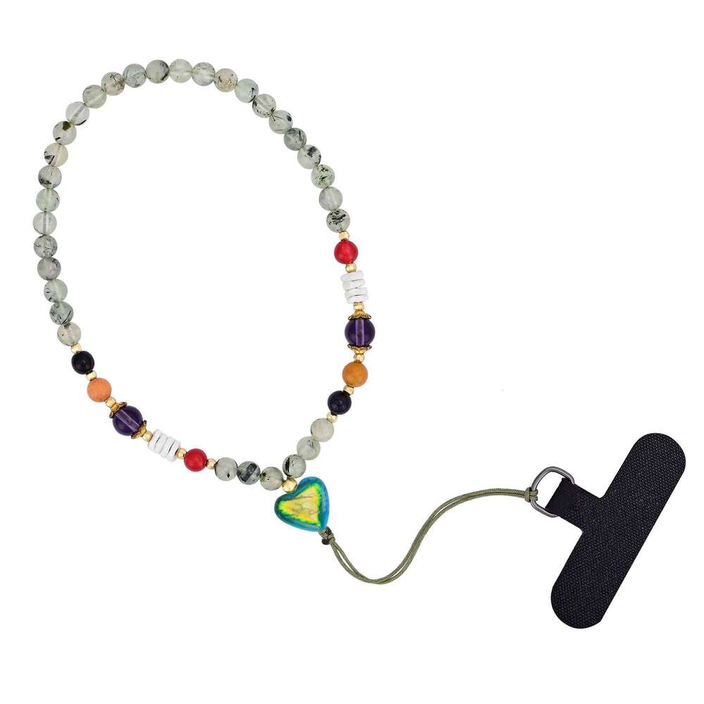 New Hot Selling Aidi Stone Lanyard Colorful Mobile Phone Chain Accessories